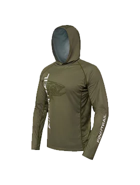 LONGSLEEVE WAVE BIG FISH Khaki