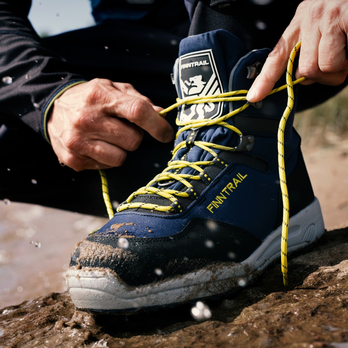 pharfaite LACE LIMITATION ネイビー SPORTSMAN Blue 5198 Wading boots | Finntrail Online Shop