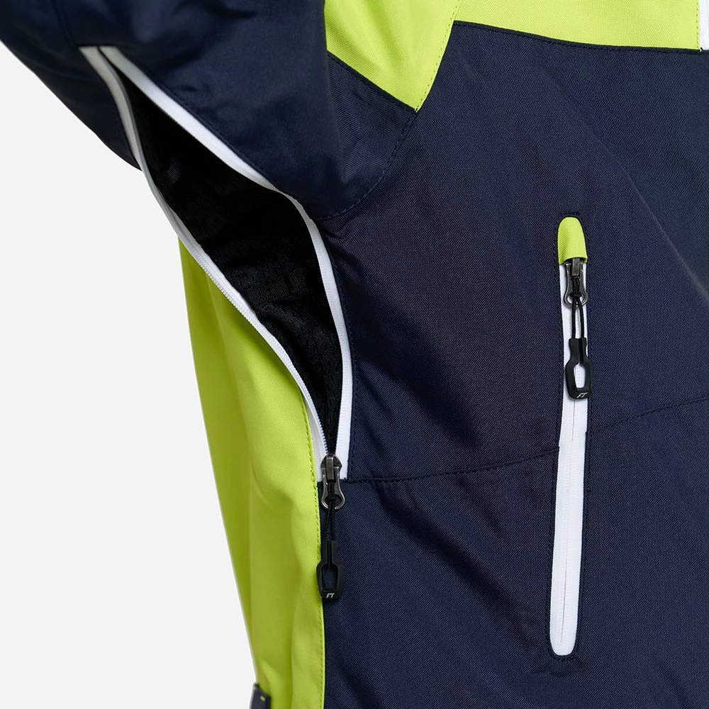 BACKCOUNTRY DarkGreyLime 3901 Snowmobile overall | Finntrail