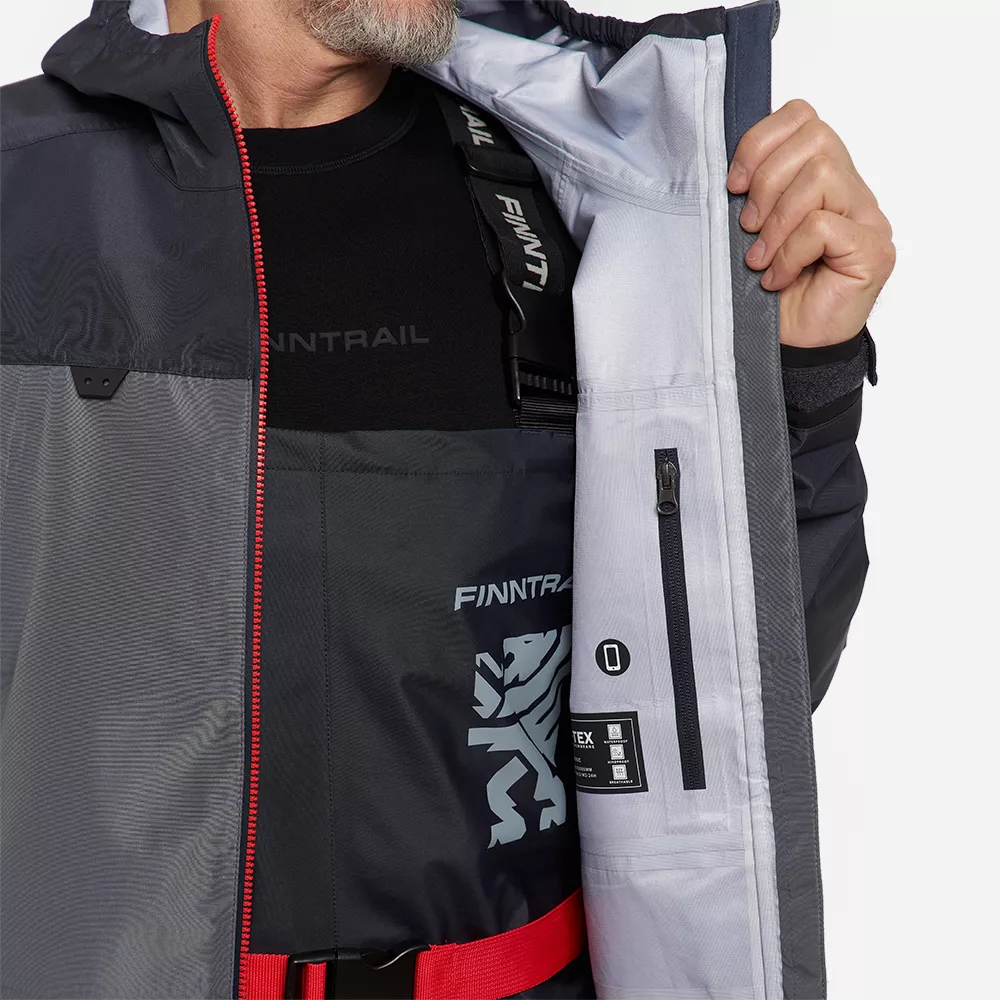 APEX Grey 4027 Jacket | FINNTRAIL Online Shop