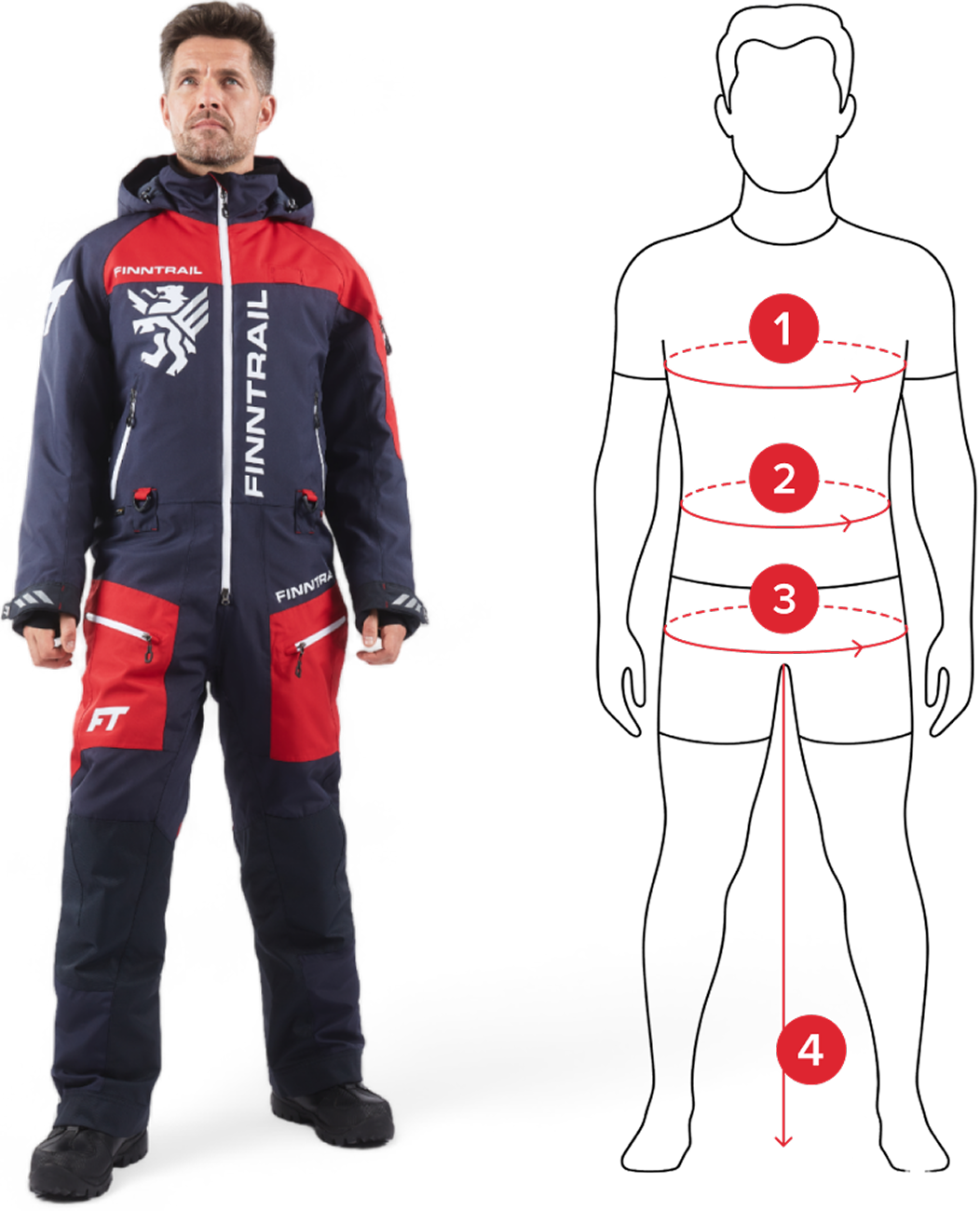 Men Snowmobile gear Size