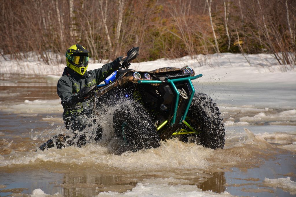 Snowy ATV