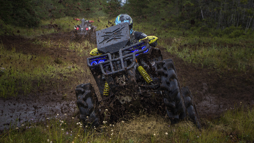 atv rides in mud