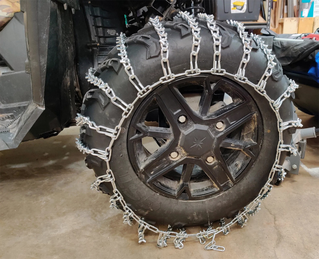 install atv tire chains
