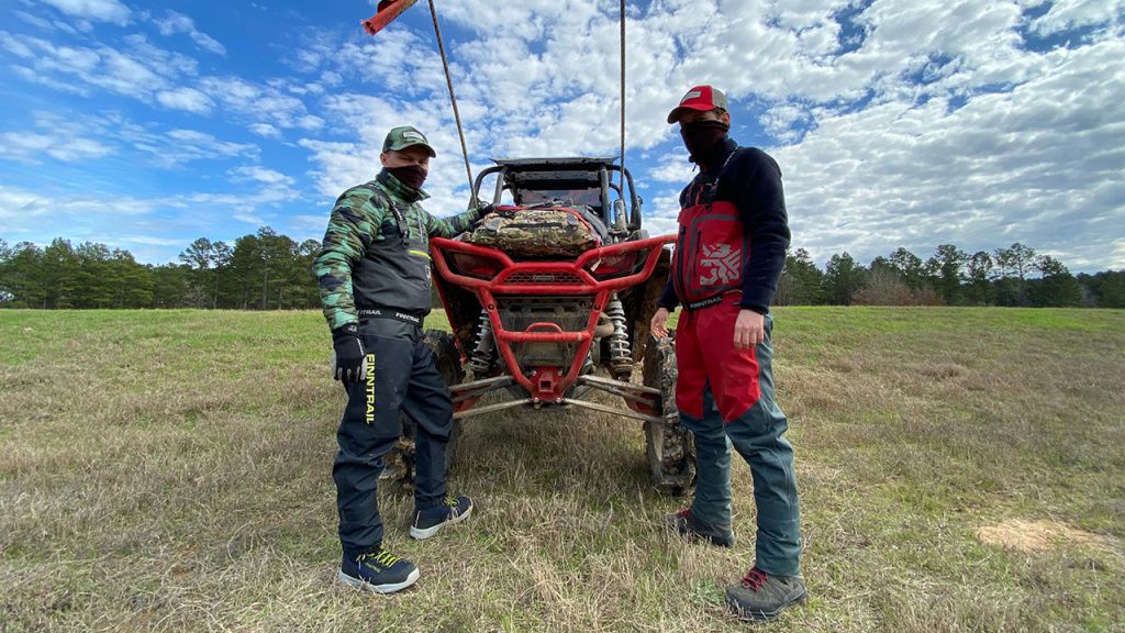  Finntrail advanced stockingfoot waders for ATV riding