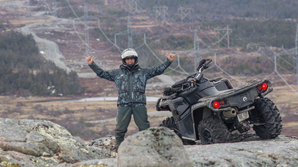 atv riding fun