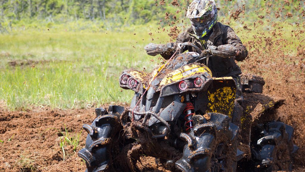 can am mud riding