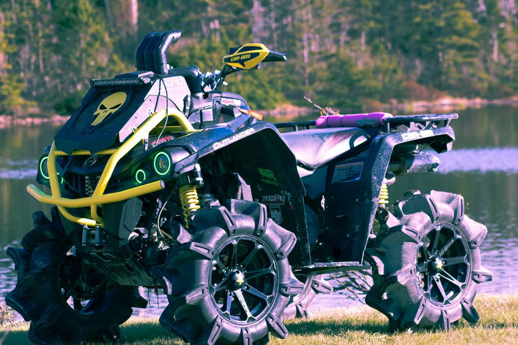 atv with snorkel kit