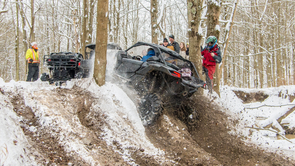 hill climbing on utv