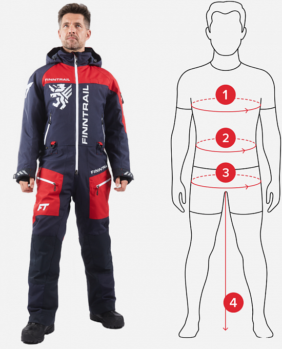 Men Snowmobile gear Size
