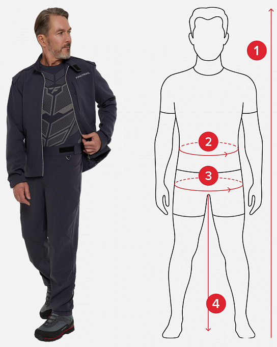 Männer Pants Größe