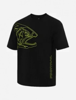 T-SHIRT BIG FISH BlackYellow