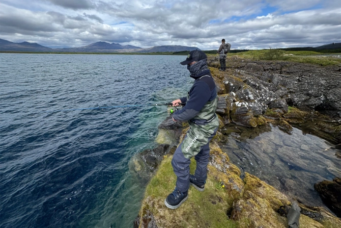 Trophy Trout Fishing in Iceland