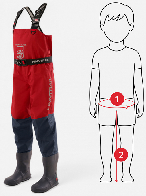 Youth Waders Size