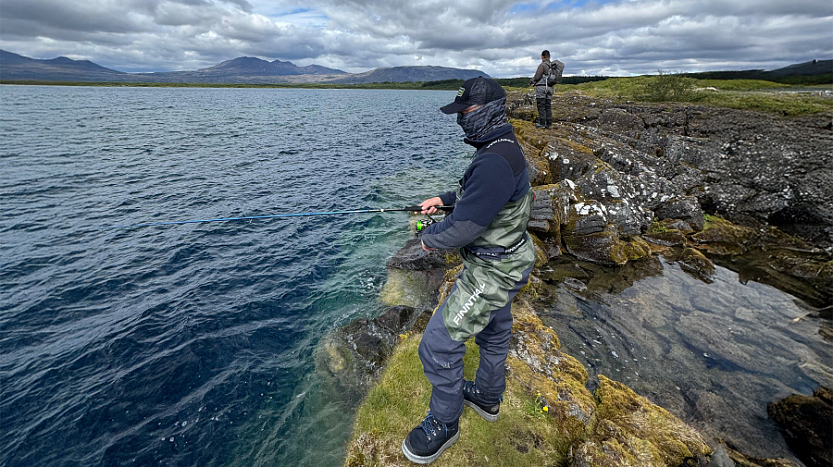Pêche à la truite trophée en Islande