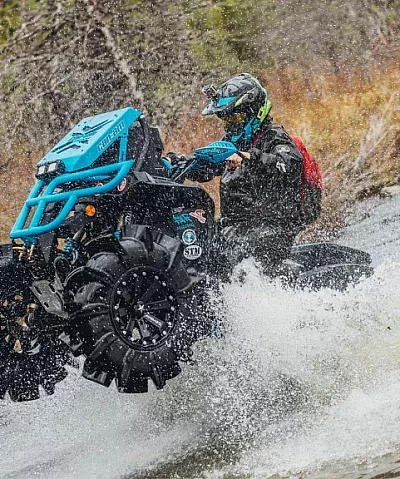 Installation de pneus plus grands sur le quad : points essentiels à prendre en compte