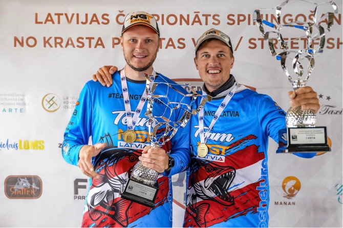 NGT FINNTRAIL Team Claims Gold at the Latvian Championship Street Fishing 2025