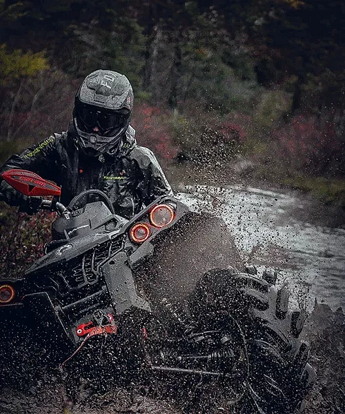 Mud riding