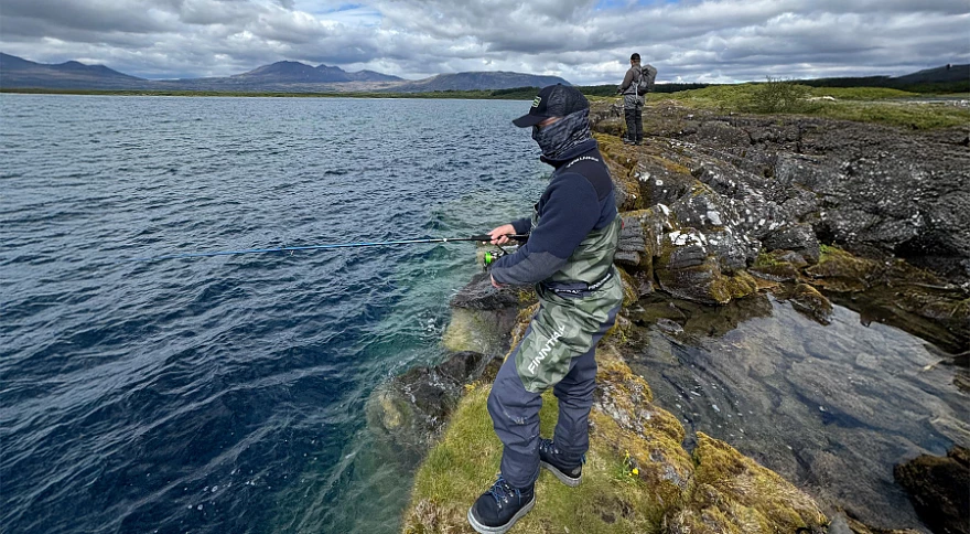 Trophäenforellenangeln in Island