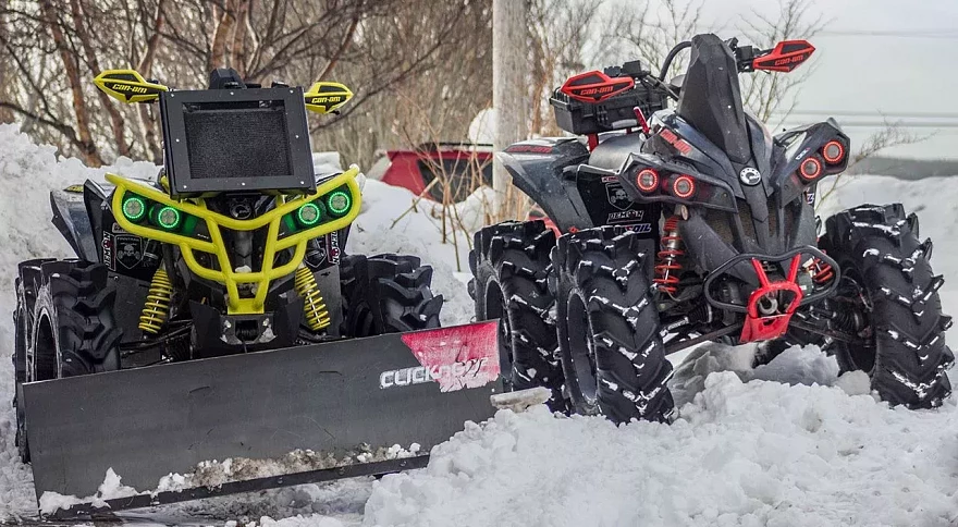 Comment choisir et installer une lame de déneigement pour quad