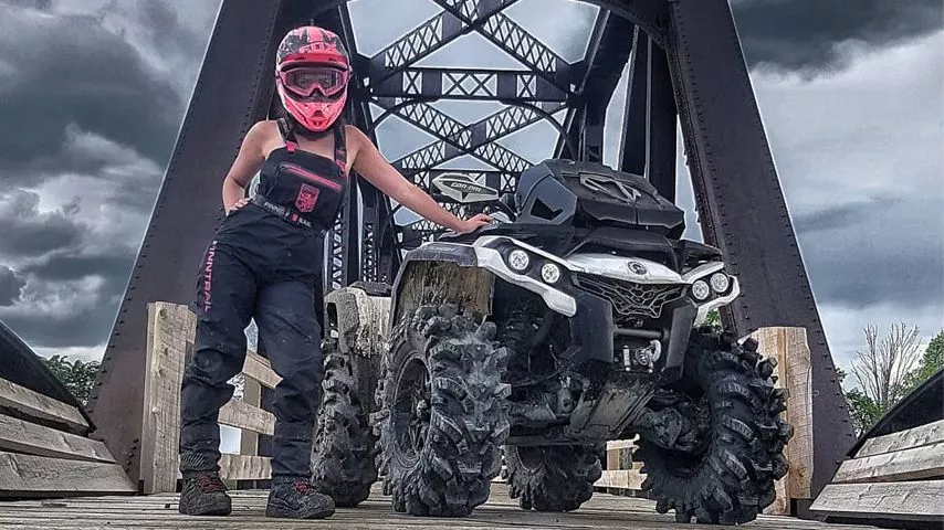 canam girl atv