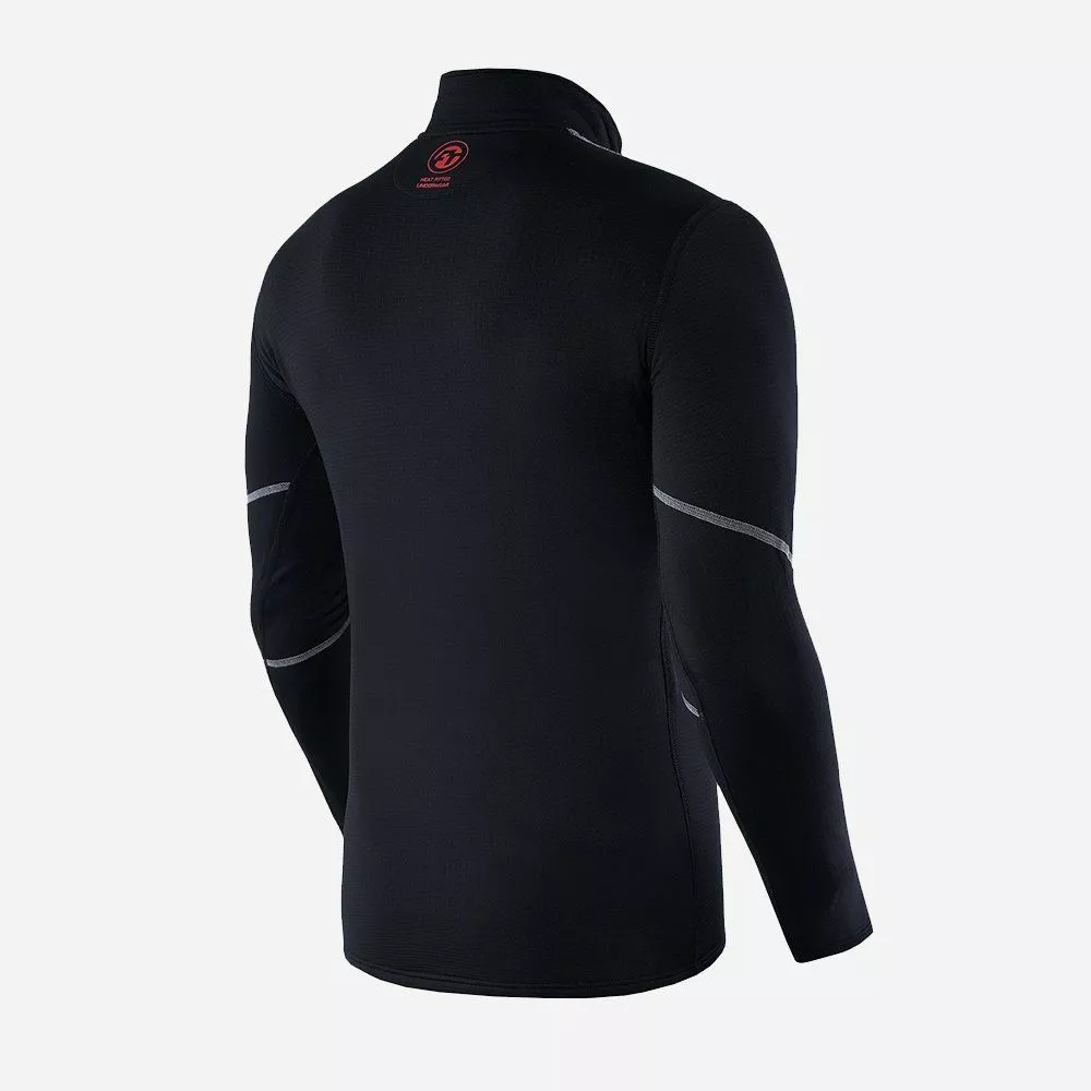 Active Winter thermal underwear T-shirt - Tromi Zip L – black