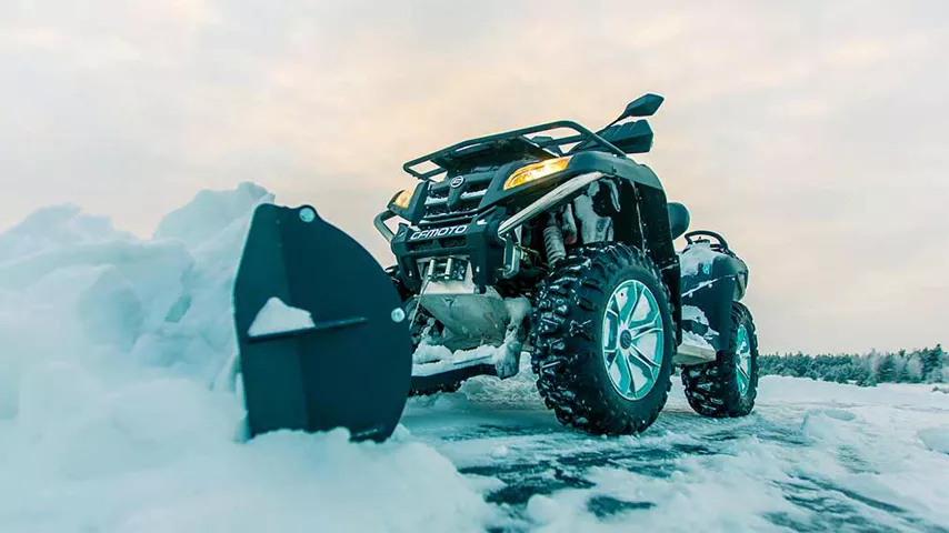 atv snow plow