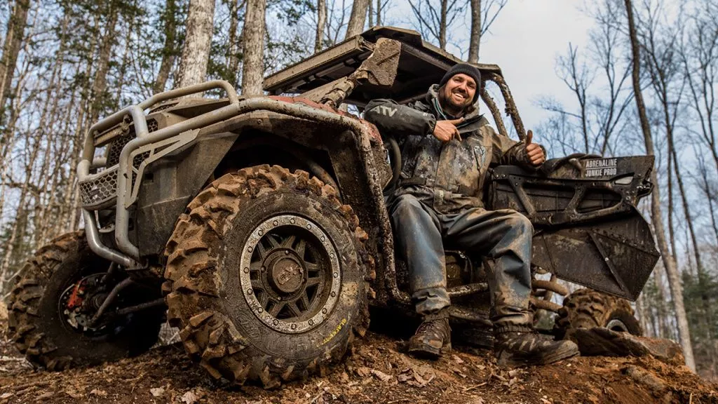 atv utv mud riding