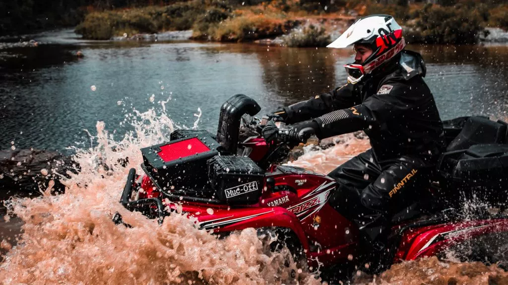  ride your atv on water