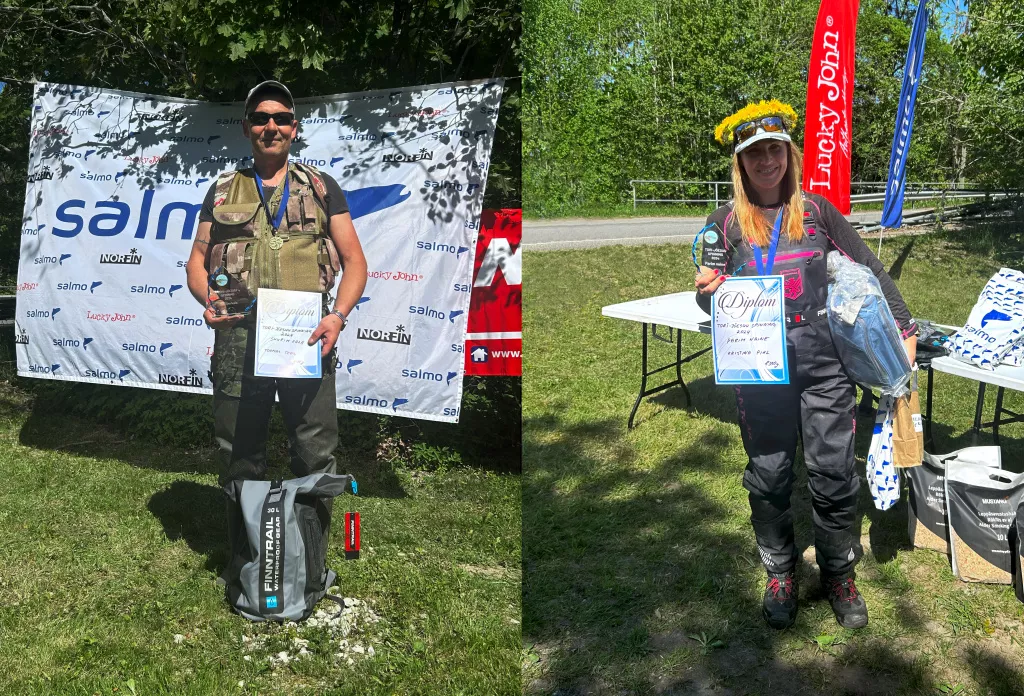 FINNTRAIL prizes of avid anglers