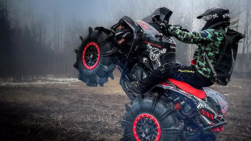 rider in atv riding gear rider in atv riding gear