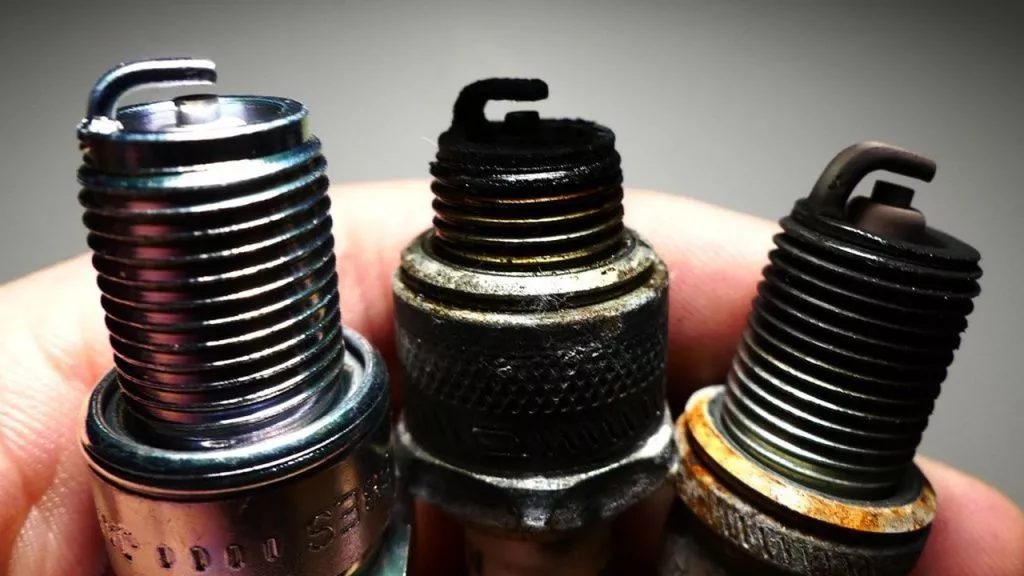Replace spark plugs