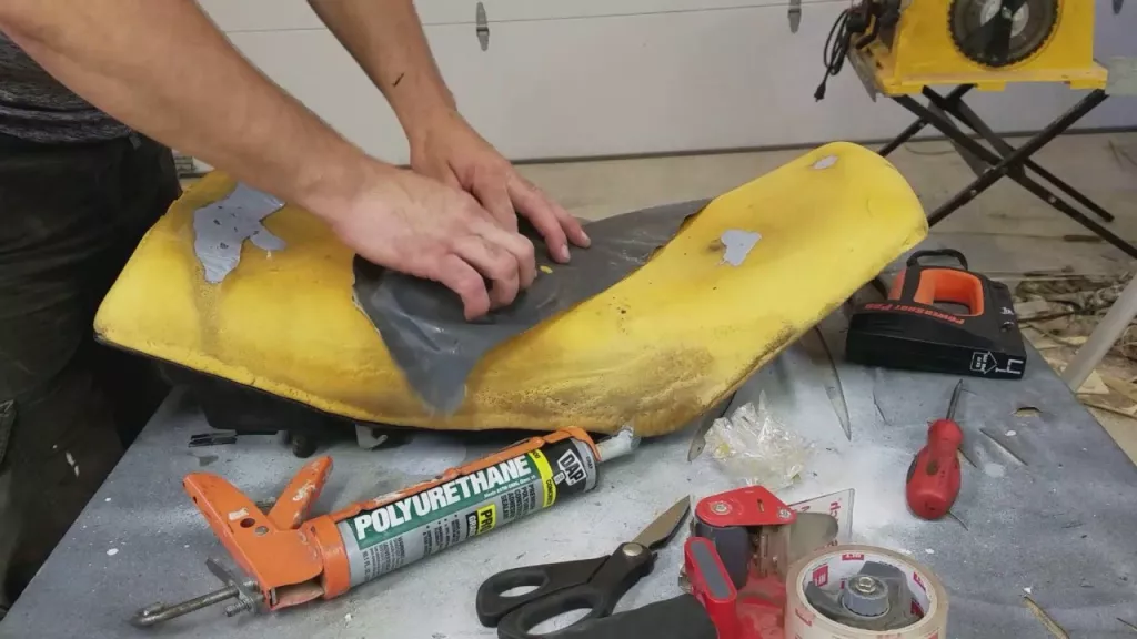 repair an atv seat